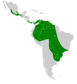 Map of range