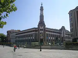 Escolapios, Carlist Pamplona prison