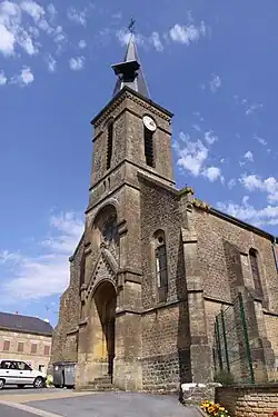 The church in Escombres