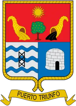 Coat of arms of Puerto Triunfo