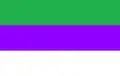 Landesfarben tricolour of German-speaking student society Estonia (1821–1939), an unofficial regional symbol (banned by Russian authorities 1821–1862, 1887–1904, 1915–1918)[11]