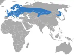 Map of range