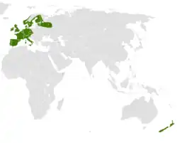 Map of range