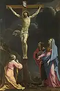 Christ on the Cross with the Magdalen, the Virgin Mary and Saint John the Evangelist (1643)