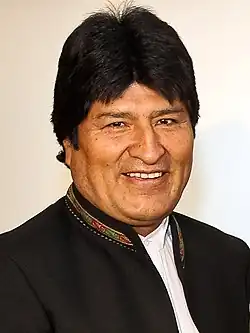 &nbsp;Bolivia Evo Morales, President
