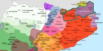 Eastern Pyrenean counties