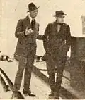 Crime (Louis Wolheim) seeks to persuade Youth to rob Wealth's house.[3]