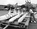F-4C Phantoms with AIM-7 missiles at Cam Ranh 1967