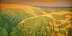 Le Bois de la Gruerie et le ravin des Meurissons (1917)