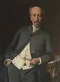 Fernand Berthault, her husband
