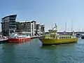 Maid of the Harbour approaching Poole Quay