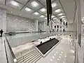 Fountain inside the building