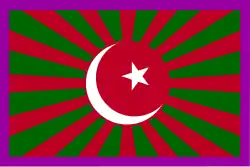 Flag of PETA / Pembela Tanah Air (1943–1945)