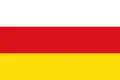 Flag of Villarejo-Periesteban, Spain