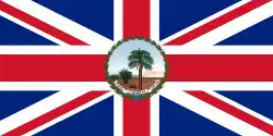 Governor's flag from 1903 to 1961