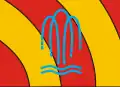 Flag of Gmina Lądek-Zdrój