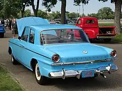 1963 Lark two-door sedan (rear)