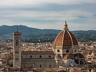 The Florence Cathedral (Florence, Italy), 1294–1436, by Arnolfo di Cambio, Filippo Brunelleschi, and Emilio De Fabris
