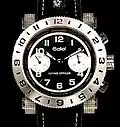 Flying Officer Chronograph (2005) - limited edition version in hard titanium with Gallet manufactured 24 jewel MultiChron automatic calibre.