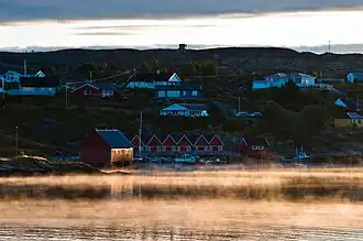 Knarrlagsund village