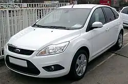 The second generation Ford Focus features Kinetic styling