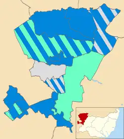 2003 results map