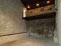 Interior of the stable.