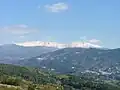 View of the Serra da Estrela, containing the highest point in continental Portugal