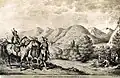 Members of Indariqo-Shupago family in the Pshad Valley (1818)