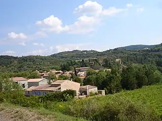 A general view of Saint-Pierre-des-Champs