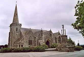 The church of Notre Dame, in Runan