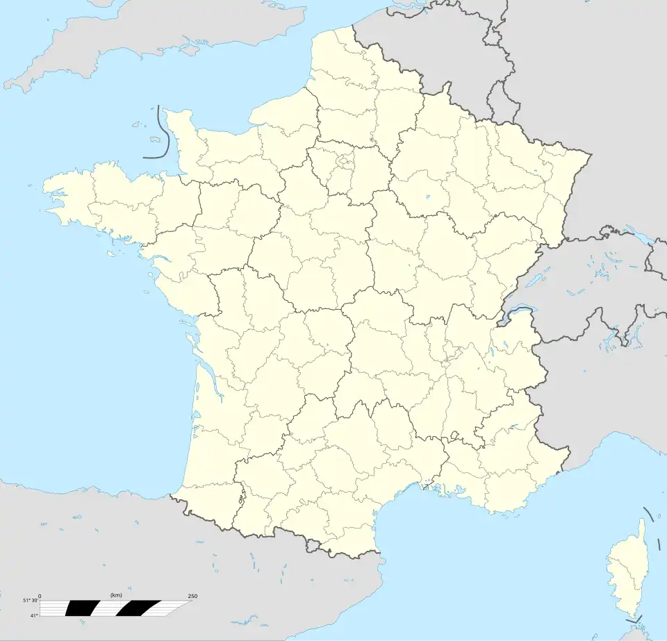 Issoudun is located in France