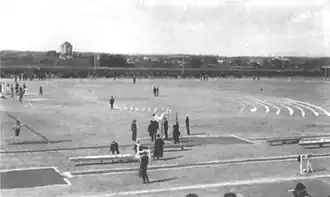 Francis Olympic Field during the 1904 St. Louis Olympics
