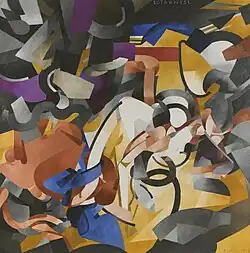Edtaonisl (Ecclesiastic), 1913, oil on canvas, 300.4 x 300.7&nbsp;cm, Art Institute of Chicago