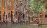 Venetian canal scene