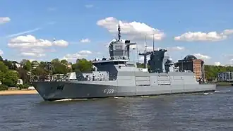Nordrhein-Westfalen underway on 9 May 2017