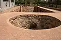 Front view of the Dwarka Baoli