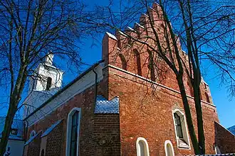 Church of Saint Nicholas is the oldest surviving Catholic church in Vilnius, built before 1387