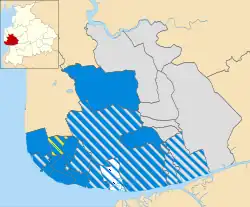 2019 results map