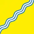 Flag of Krasnosilka rural hromada