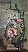 Sketch for the costume of Formica for the play "Signor Formica", 1922