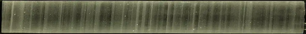 Image 26Ice core, by the Greenland Ice Sheet Project (from Wikipedia:Featured pictures/Sciences/Others)