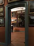 Entrance to the gallery hall