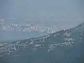 View from Galičica on Ohrid town