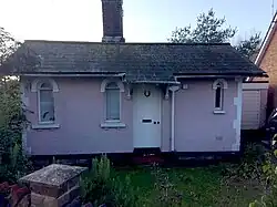 Front of a cottage