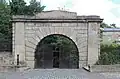 Gateway to St James Cemetery (1827; Grade II)