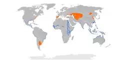 Map of range