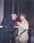 Receiving the Nishan-e-Imtiaz
