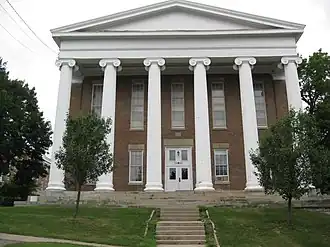 Genesee College Hall on the Elim Bible Institute and College campus