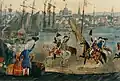 George Washington Triumphantly Entering Boston by Unknown, c. 1834